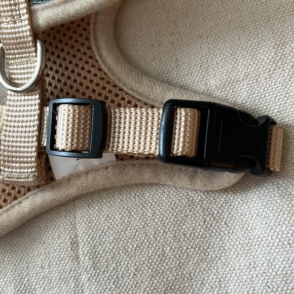 Scenereal Beige Plaid XS Dog Harness - Picture 4 of 7